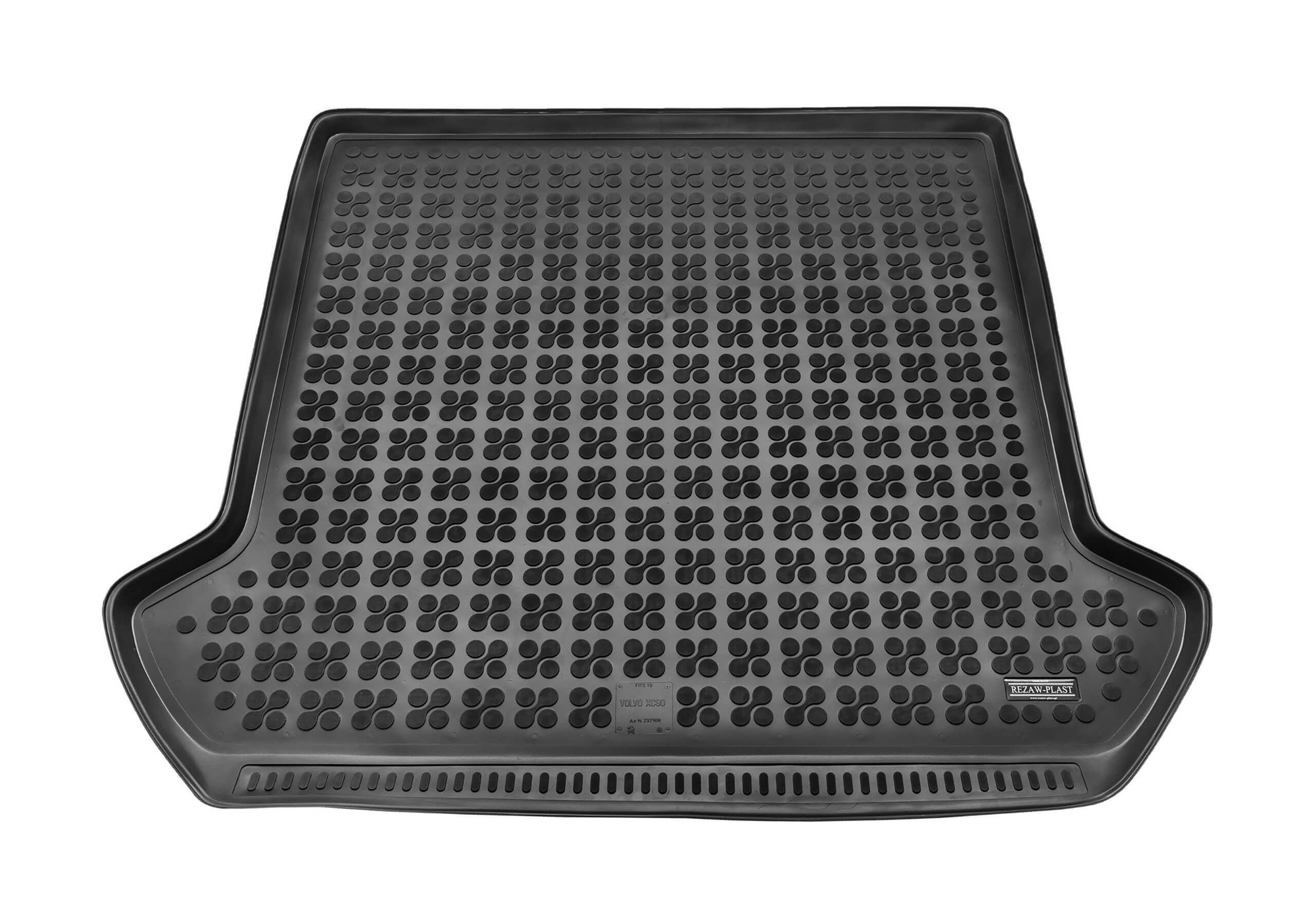 Volvo XC90 (2003 to 2015):Rezaw-Plast boot liner, black, no. RZ232908