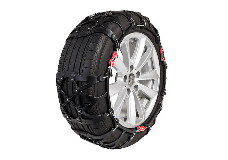 Iveco Daily L4 H3 (2014 onwards):INNO Quick & Easy polyurethane snow chains (pair) no. QE14