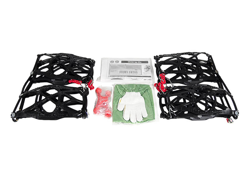 Car Mate BIATHLON polyurethane snow chains, sold in Europe as INNO Quick & Easy