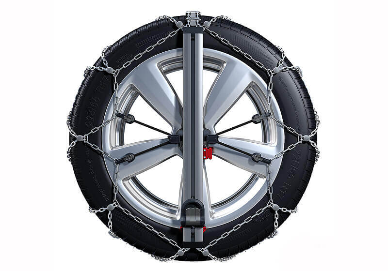 Mitsubishi Outlander (2013 onwards):Knig Easy-fit SUV snow chains (pair) no. SUV 235