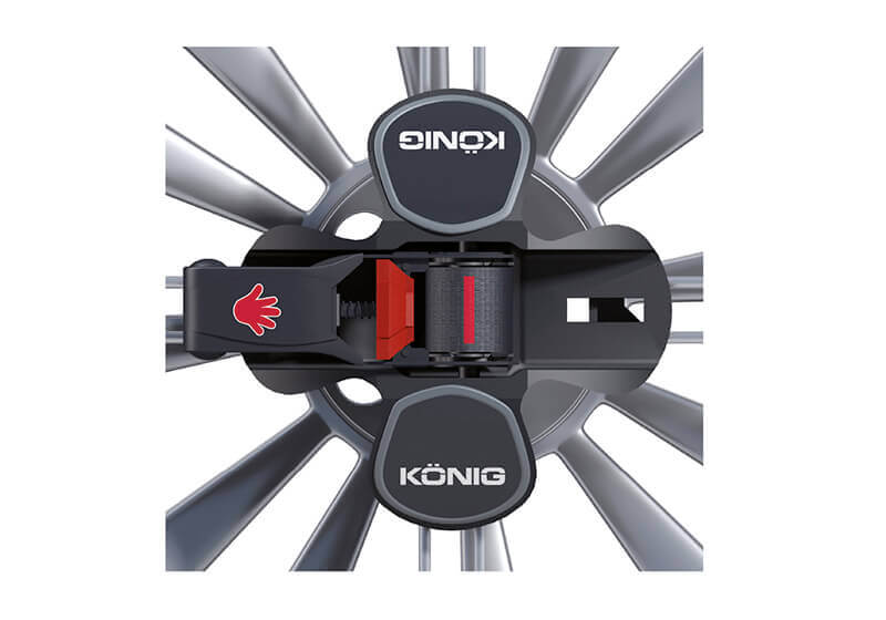 Land Rover Discovery Sport (15 on) König KSummit XL snow chains (pair