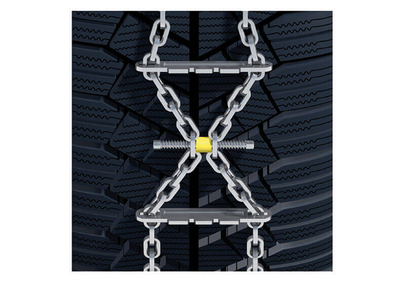 Land Rover Discovery Sport (15 on) König KSummit XL snow chains (pair