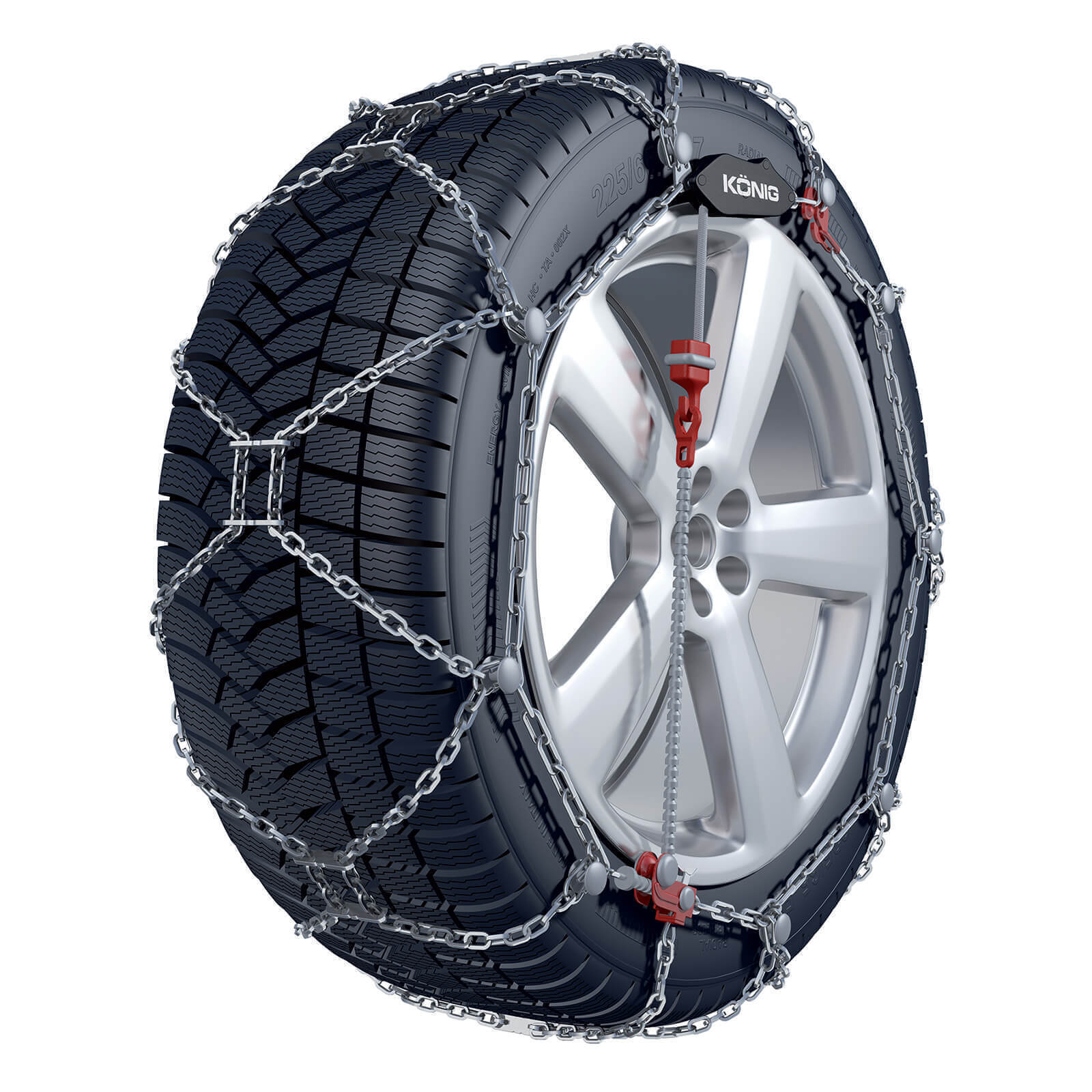 Konig XG-12 Pro snow chains (pair) 220