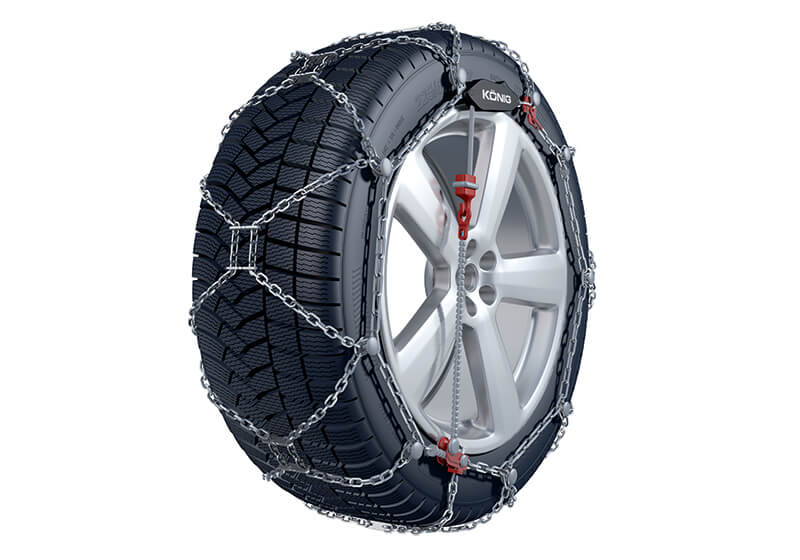 Renault Trafic L2 (LWB) H2 (high roof) (2014 onwards):Konig XG-12 Pro snow chains (pair) no. XG-12 Pro 227