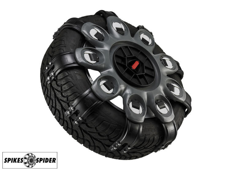 Kia Rio five door (2005 to 2011):Spikes-Spider COMPACT - size C2 - wheel bolt size TBC
