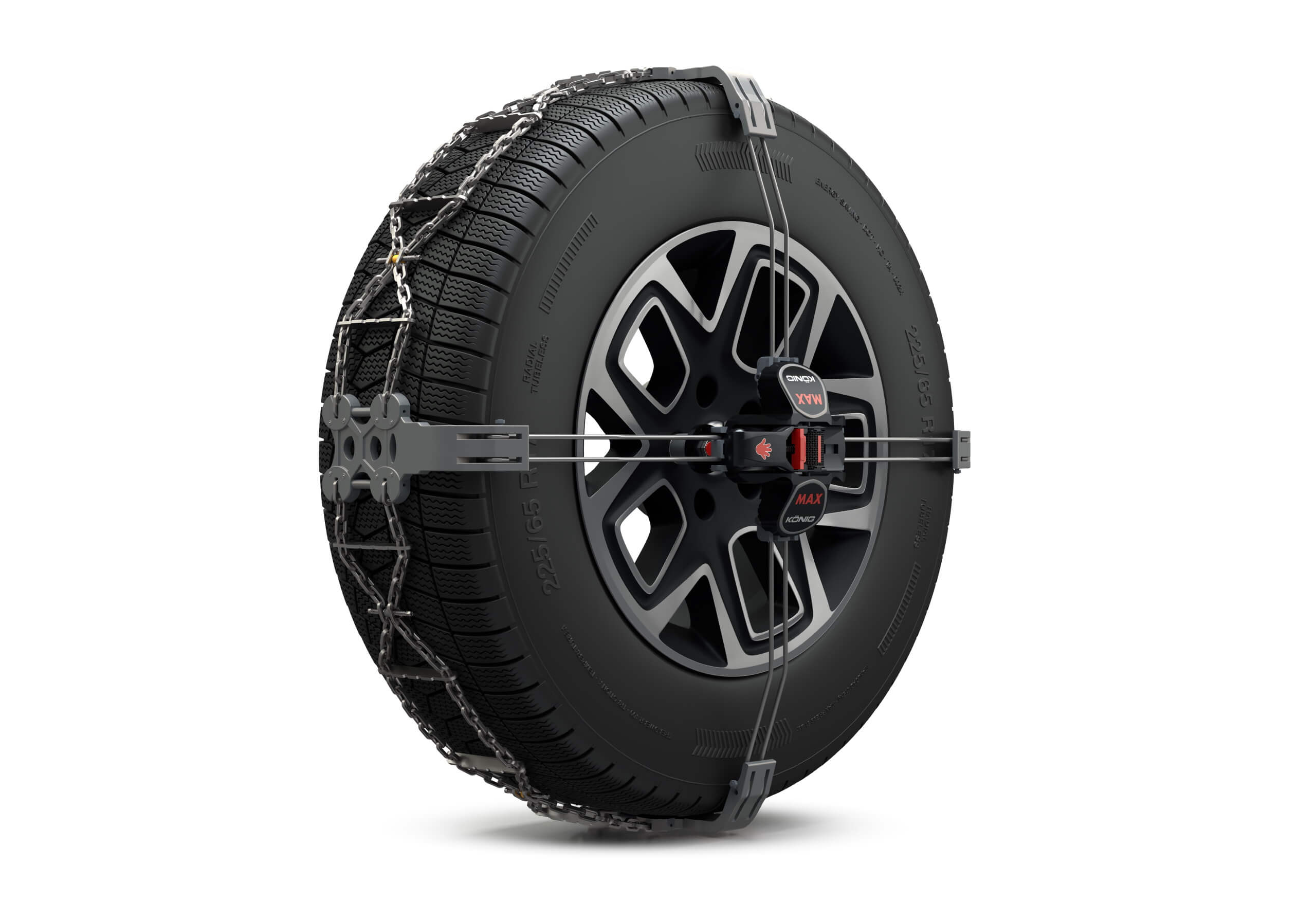 Maserati Quattroporte (2013 onwards):Knig K-Summit MAX snow chains (pair) no. K-Summit 45