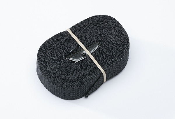 :FASTY strap 300cm, black, 25mm wide, 400kg (1 strap) no. FS104