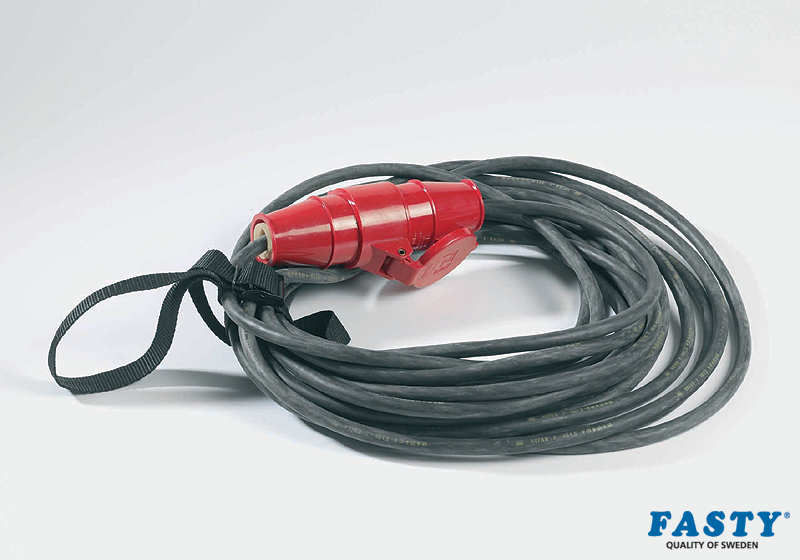 FASTY Handy Cable 50cm black 400kg (1 strap) no. FS166