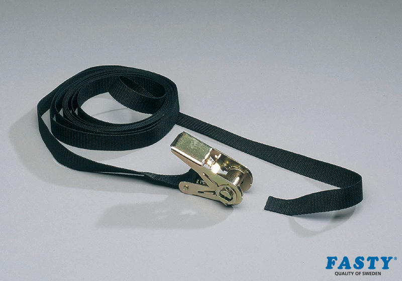 :FASTY Ratchet Turnbuckle 500cm black 1000kg (1 strap bag) no. FS180