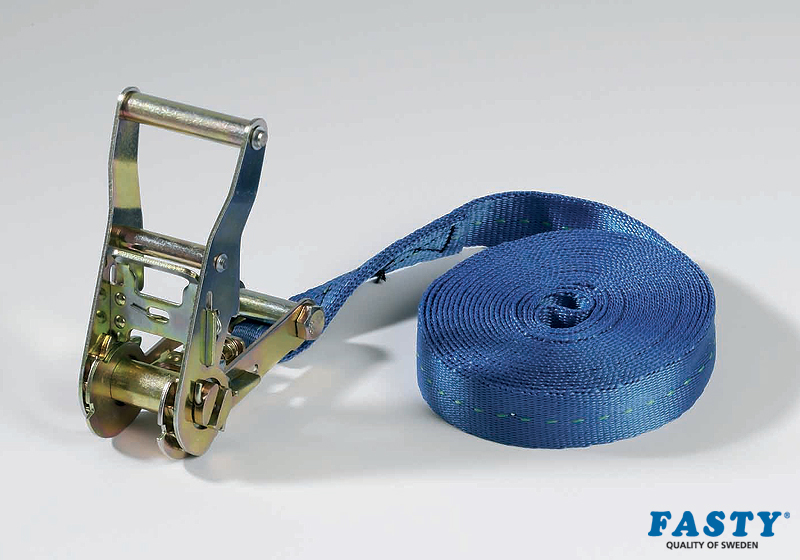 :FASTY Ratchet Turnbuckle 500cm blue 2000kg (1 strap bag) no. FS186