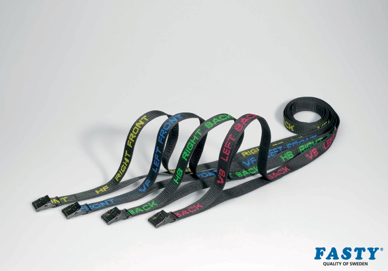 Fasty HANDY SMART straps 100cm black 400kg (4 straps)