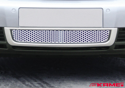 KAMEI Audi A4 honeycomb sport grille, chrome, 41112