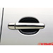 Volkswagen VW Passat estate (2001 to 2005):KAMEI VW group grip covers (4), polished steel, 43153