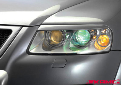 Touareg (03-10) models 06 VW Touareg headlight trims (2), paintable, 44063.