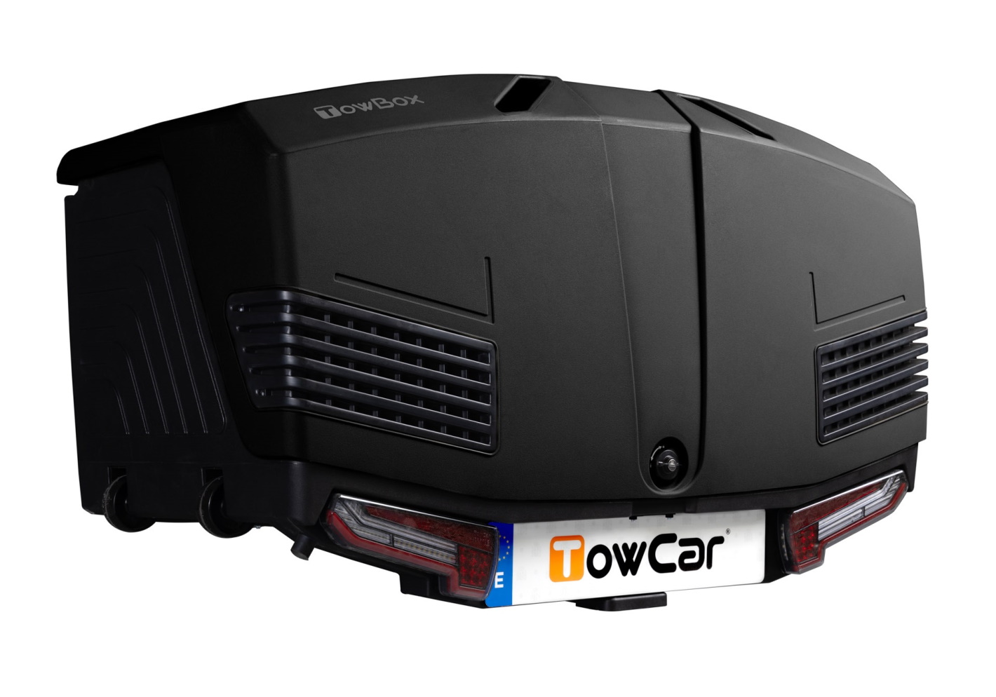 TowBox V3 Camper 400L rear box, long, black