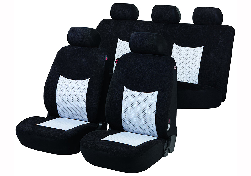: WL11971 - Walser seat covers, Devon black and grey, RETURNED