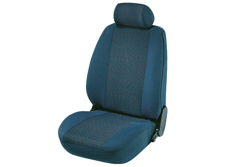 :Walser jacquard seat covers, Cologne steel, 12682(car-specific)