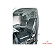 Fiat Ducato L3 (LWB) H3 (extra-high roof) (2006 onwards):Walser van seat covers - Limpio black PU, 12033