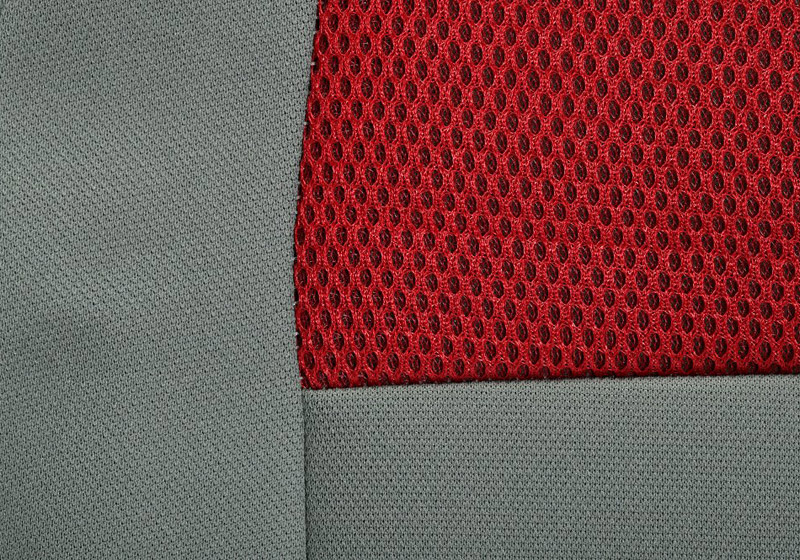 Walser velours car seat covers, Bozen red, 12398
