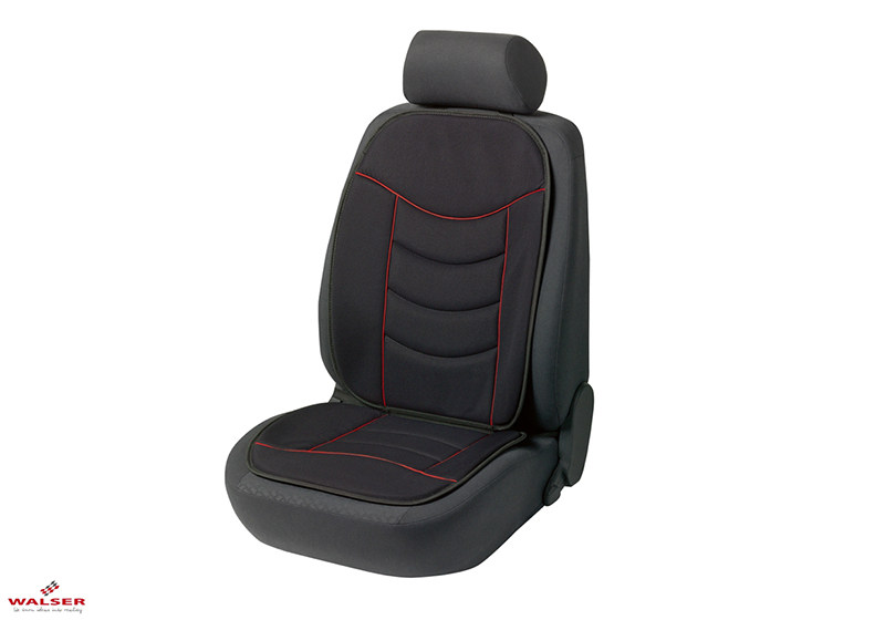 Vauxhall Combo L2 (LWB) H1 (low roof) (2018 onwards):Walser Elegance Plus seat cushion, single, black, 14275
