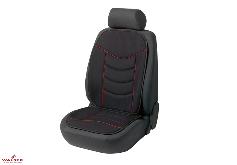 Nissan X-trail (2007 to 2014):Walser Elegance Plus seat cushion, single, black, 14275