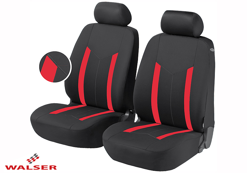 Walser seat covers, Hastings red, 11809