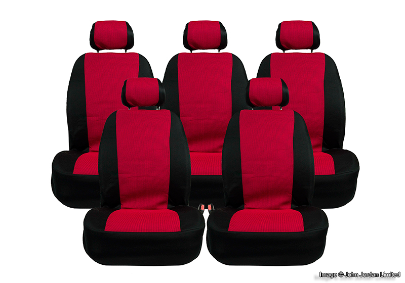 Citroen C4 Picasso (2007 to 2013):Walser MPV seat covers, UV red, no. 10229