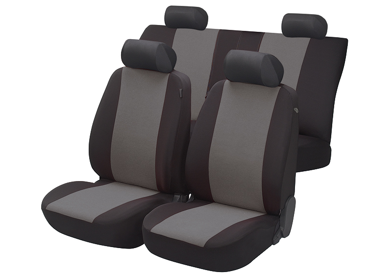 Hyundai Accent four door saloon (2006 to 2010):Walser seat covers, full set Flash anthracite, 12474