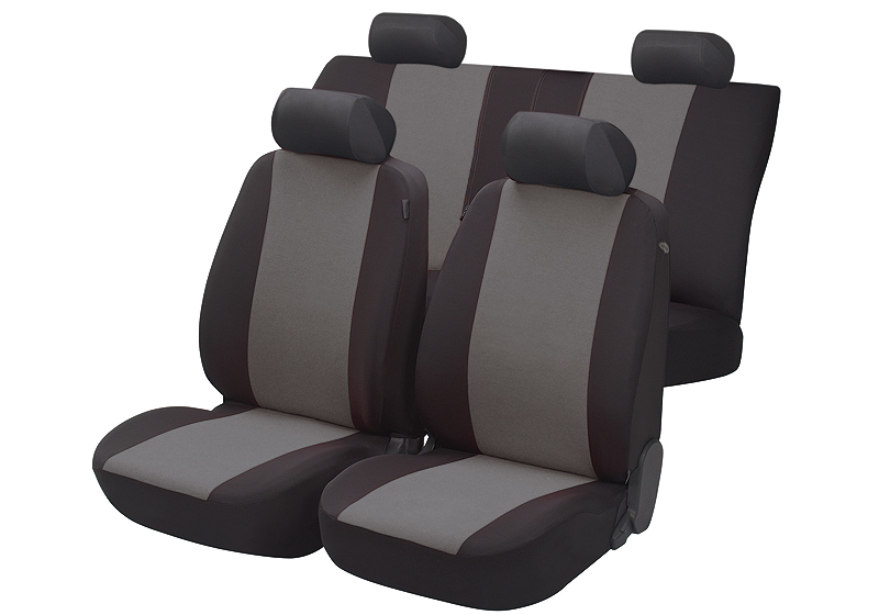 Toyota Corolla five door (2002 to 2007):Walser seat covers, full set Flash anthracite, 12474