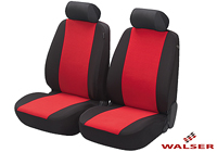 Walser Seat Covers Front Seats Only Flash Red 12548car