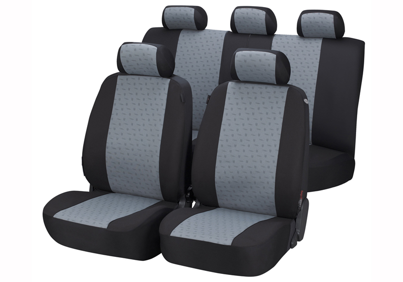 Hyundai Accent four door saloon (2006 to 2010):Walser jacquard seat covers, full set, Positano, 12436