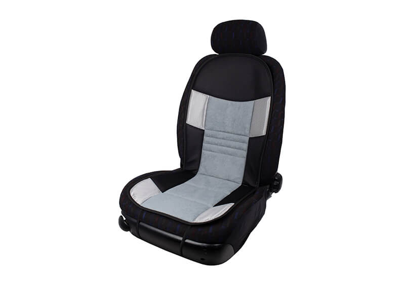 Volvo S80 four door saloon (2006 to 2016):Walser seat cushion, single, black/grey, 11665