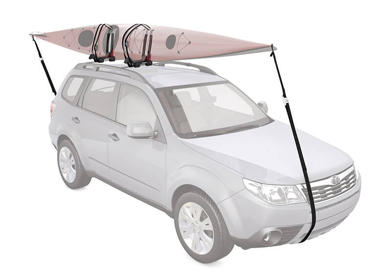 :Package deal - Yakima JayLow folding kayak carrier YK8004076 and roof bars