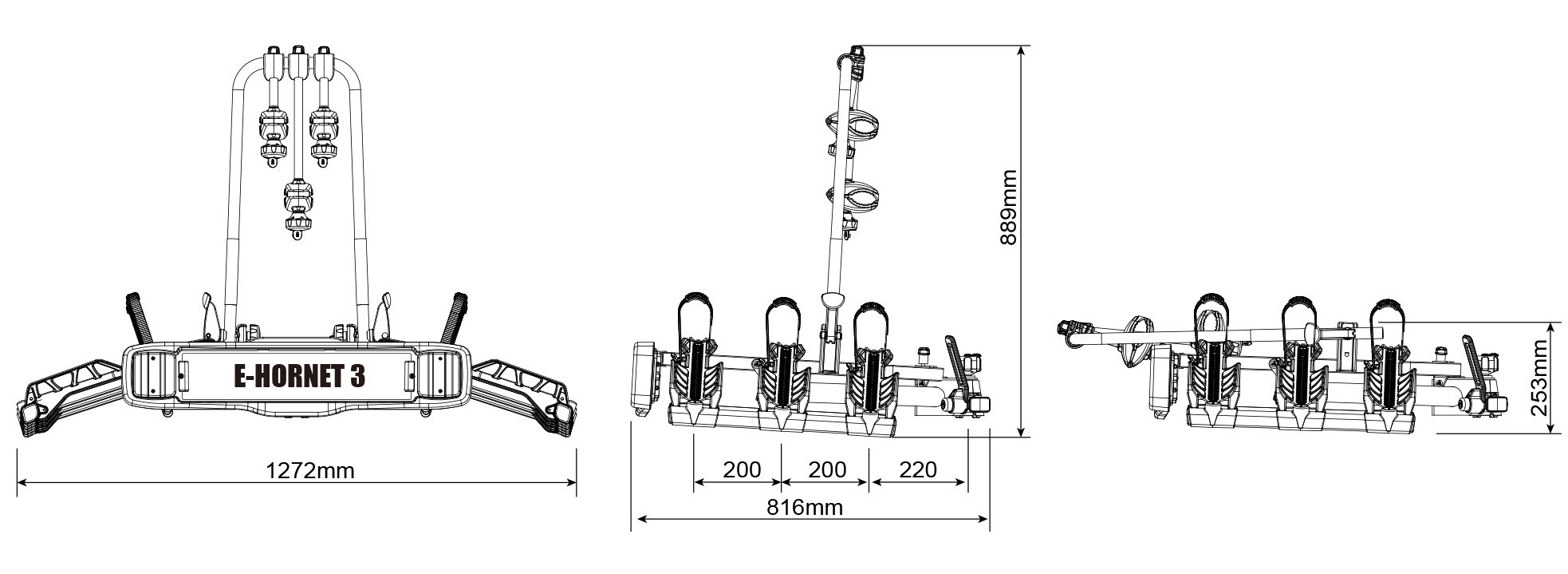 BUZZRACK E-Hornet 3 technical specifications