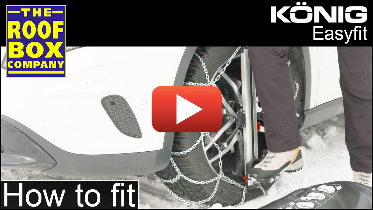 Nissan Pathfinder 5dr (0513) König Easyfit SUV snow chains (pair) no