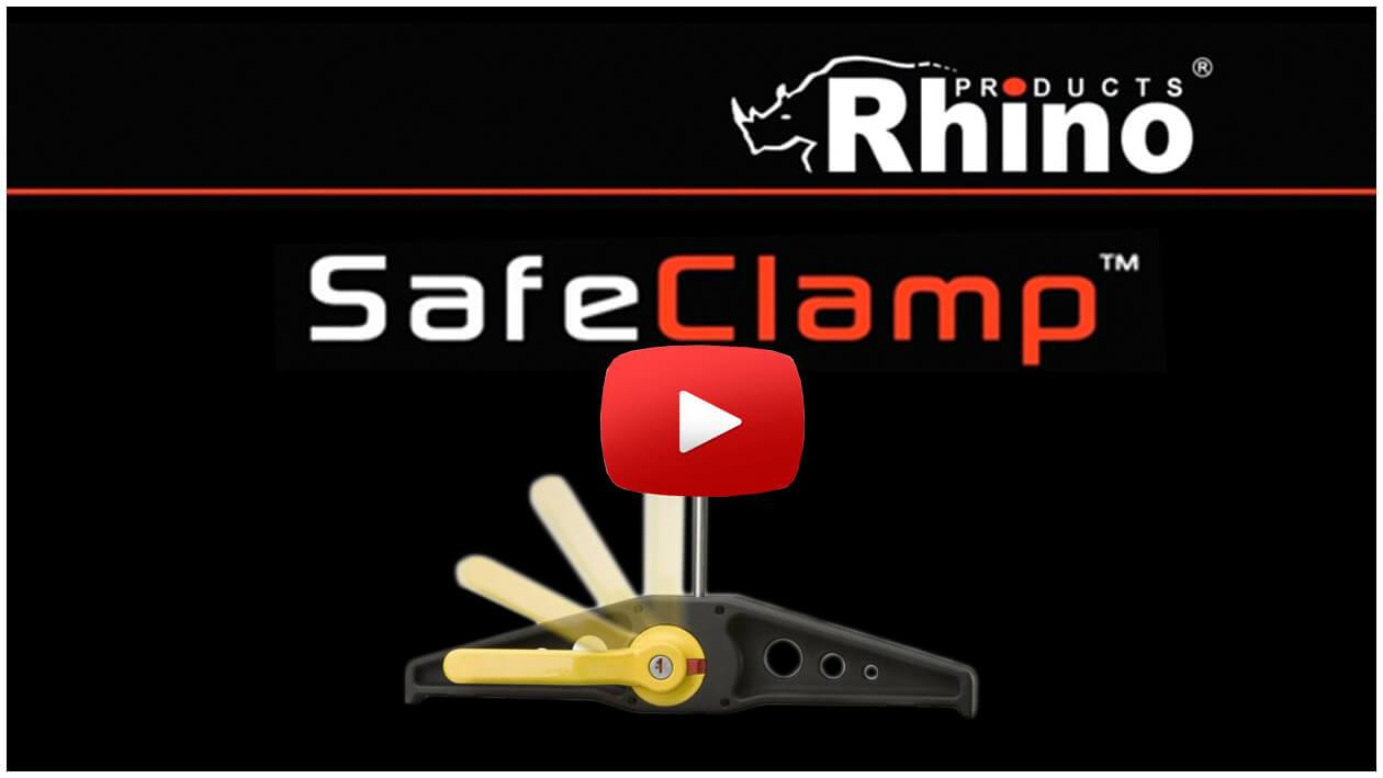 Rhino SafeClamp ladder clamps 1 pair RAS21 (RPA/RAS21).