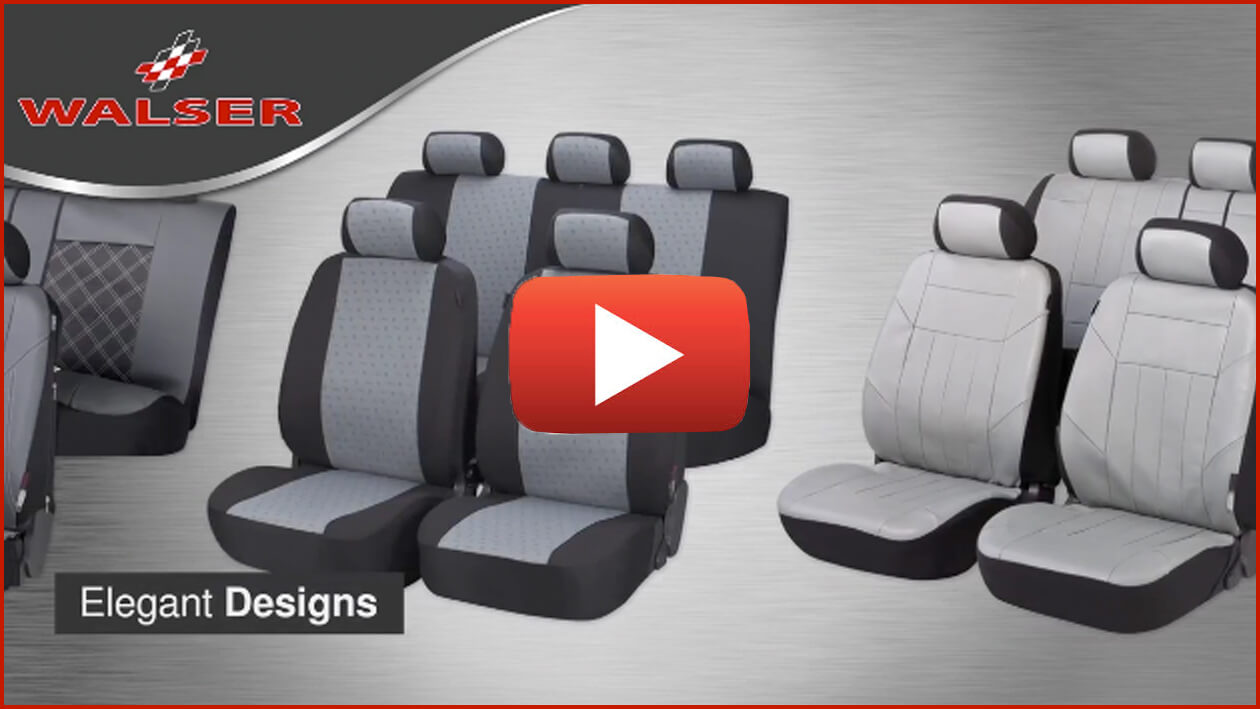 Walser ZIPPIT seat covers, front seats only, Hastings blue, 11796.