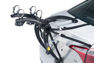 Example of a Rear door mounting 'Hang On' bike carrier