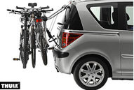 Example of a Rear door mounting 'Hang On' bike carrier