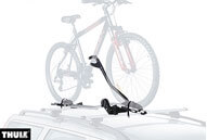 Example of a top quality roof mounted bike carrier