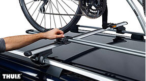 Thule 532 roof mounted bike carrier