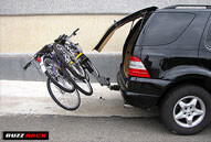 Example of a Tow bar mounting 'Hang On' bike carrier