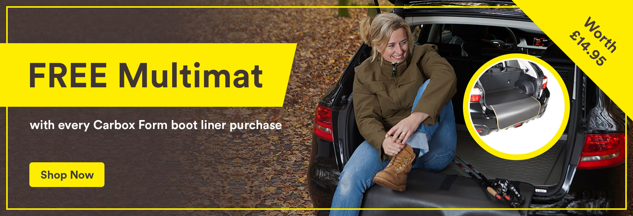 Free MultiMat bumper protector with every Carbox Form boot liner