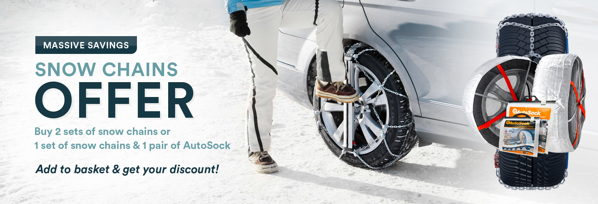 Snowchains Offer Massive Savings