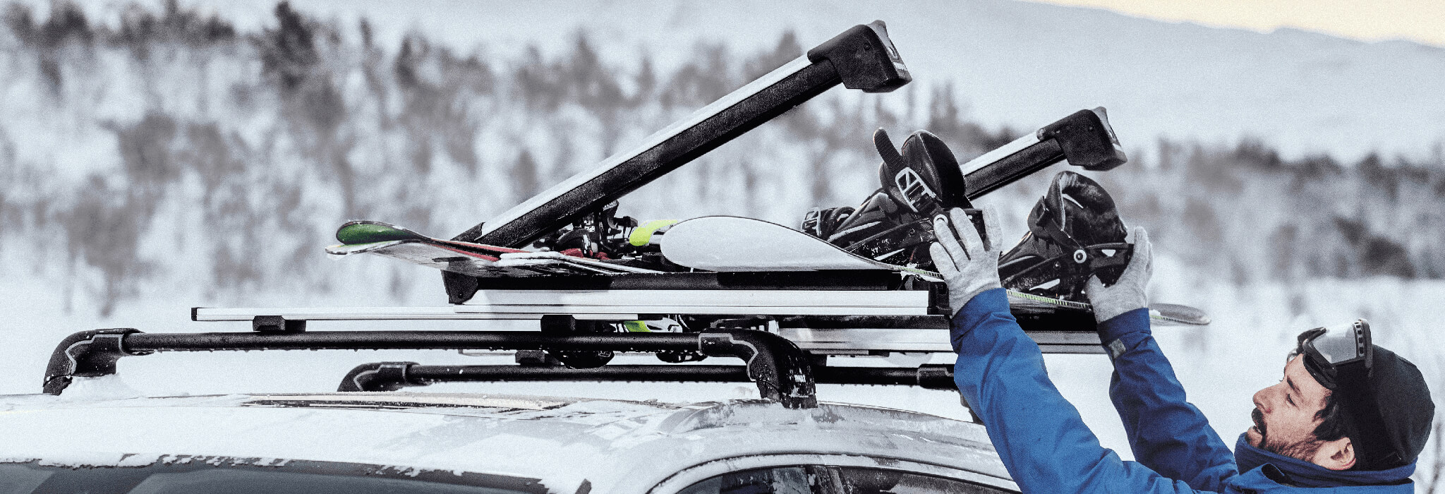 Ski & Snowboard Roof Rack