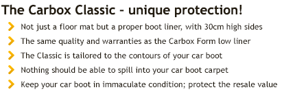 Carbox high liner features