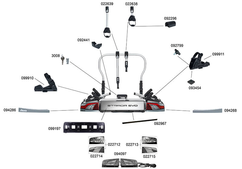 Atera EVO spare parts