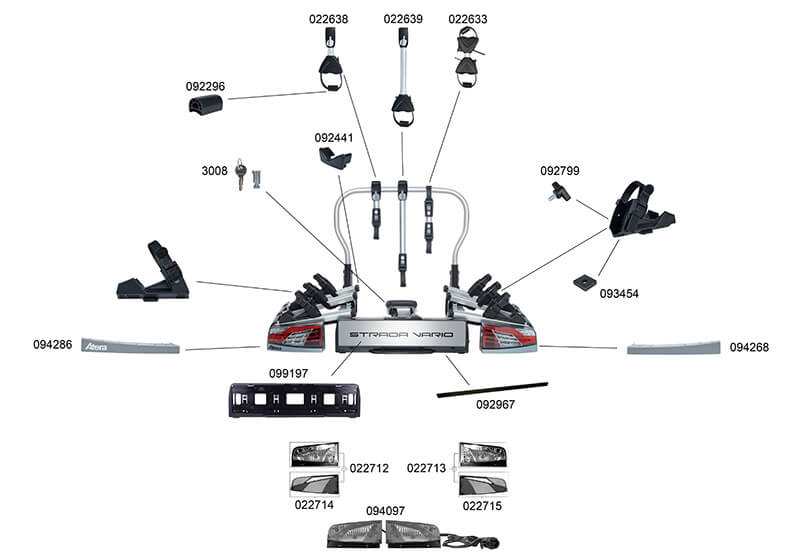 Atera Vario2 spare parts