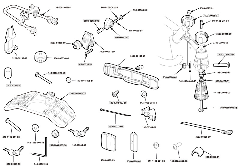 BUZZ RACK Cruiser 2 rack spare parts