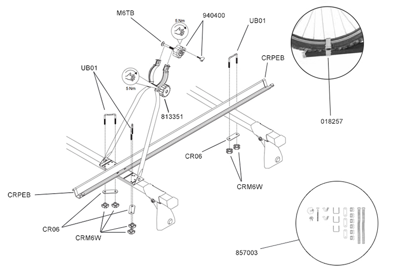 Cruz Bici spare parts